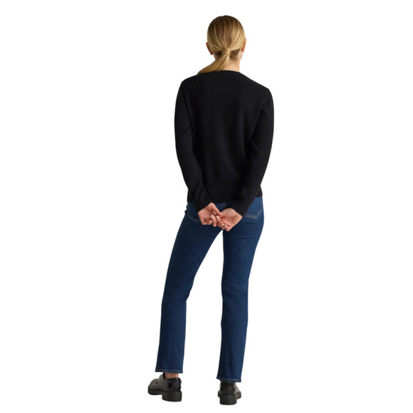 Quince Black Crewneck Sweater - Picture 6 of 7